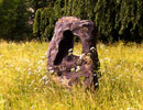 Norbert Jger: BASALTSTEINSKULPTUR