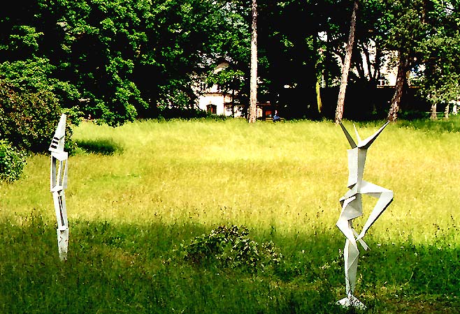 Frank Kley: ZWEI WEISSE FIGUREN