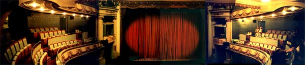 Blick aus der Herzogsloge des Meininger Theaters