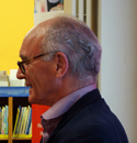 Martin Mosebach bei einer Lesung in der Anna-Seghers-Bilbliothek am 16.5.2017