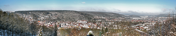 Blick von der Rohrer Stirn im Februar 2009