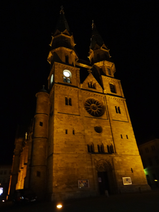 Stadtkirche by Night 1