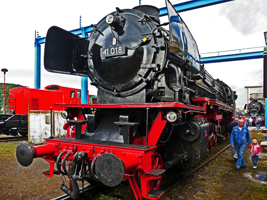 Dampflokwerk Meiningen 2009
